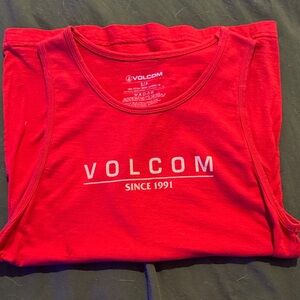 Volcom Red Muscle Tee for Women